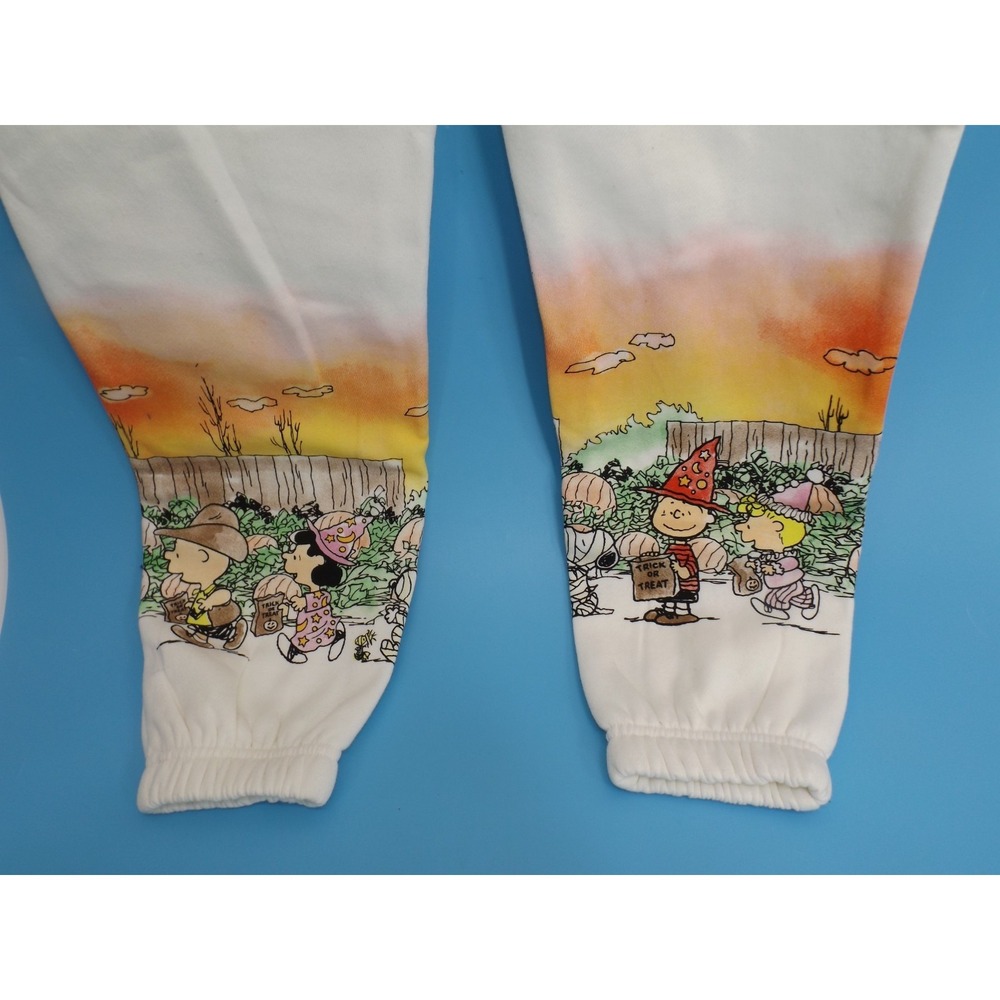 Peanuts Women's Sunset Scene Graphic Jogger Sweat Pants - Size XS - Picture 5 of 15